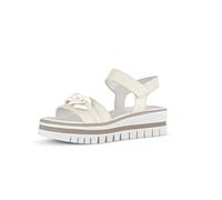 Gabor Damen Plateausandalen, Frauen Sandalen,Best Fitting,Freizeitschuhe,offene Schuhe,Strandschuhe,Plateausandaletten,Panna (Uni),40 EU / 6.5 UK