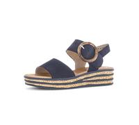 Gabor Damen Plateausandalen, Frauen Sandalen,Best Fitting,Marine (16),37 EU / 4 UK