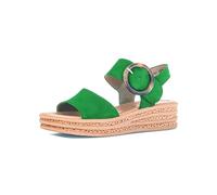 Gabor Damen Plateausandalen, Frauen Sandalen,Best Fitting,Plateausandaletten,bequem,Sommerschuhe,Freizeitschuhe,Strandschuhe,Verde,38.5 EU / 5.5 UK