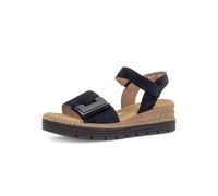 Gabor Damen Plateausandalen, Frauen Sandalen,breite,fersen-Riemen,gefuettert,gesundheits-Schuhe,komfortable,Dark-Blue(Uni+CDF),40 EU / 6.5 UK