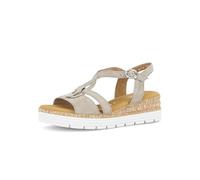 Plateausandaletten GABOR "Plateau Sandale", Damen, Gr. 39, grün, Schuhe (43743043-39) grün