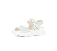 Gabor Damen Plateausandalen, Frauen Sandalen,daempfung,Best-Fitting,gesund,elastisch,gepolstert,polsterung,feminin,Wide-fit,Mint,39 EU / 6 UK