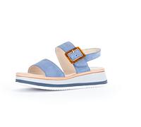 Gabor Damen Plateausandalen, Frauen Sandalen,Moderate Mehrweite (G),bequem,Sommerschuhe,Freizeitschuhe,Strandschuhe,Heaven (LDS),40 EU / 6.5 UK