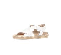 Gabor Damen Plateausandalen, Frauen Sandalen,Moderate Mehrweite (G),Best Fitting,Latte (20),42 EU / 8 UK