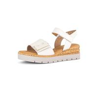 Plateausandaletten GABOR "Plateau Sandale", Damen, Gr. 40, creme, Schuhe (56489558-40) creme