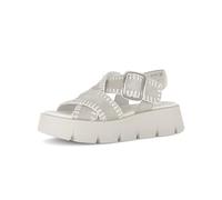 Plateausandaletten GABOR "Plateau Sandale", Damen, Gr. 37,5, beige, Schuhe (74197260-37,5) beige