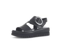 Gabor Sandalette für Damen, schwarz, Größe 36 EU / 3,5 UK