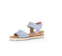 Gabor Damen Plateausandalen, Frauen Sandalen,Plateau,qualitaet,Respira,robust,rustikal,sensitiv,stabil,trage-Komfort,Azur (Kork),44 EU / 9.5 UK