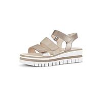 Gabor Damen Plateausandalen, Frauen Sandalen,Respira,robust,rustikal,sensitiv,stabil,trage-Komfort,Tritt-fest,vegan,Mutaro-Kombi,40.5 EU / 7 UK