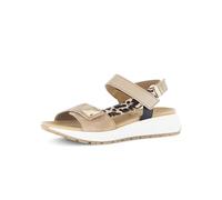 Plateau Sandalen sand kombi - Gr. - 40