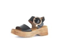 Gabor Fashion Plateau Sandalette schwarz Nappa 84.520.27 - Größe 38.5