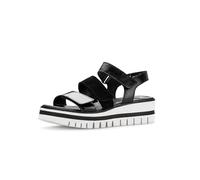 Plateau Sandalen schwarz