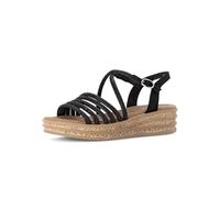 Gabor Damen Plateausandalen, Frauen Sandalen,Sommerschuhe,Freizeitschuhe,offene Schuhe,Strandschuhe,Sandaletten,schwarz (S.Natur),38 EU / 5 UK