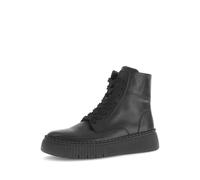 Gabor Damen Plateaustiefeletten, Frauen Stiefeletten,klassisch,Komfort-Mehrweite,modisch,orthopaedisch,einlege-Sohlen,pink,schwarz,39 EU / 6 UK