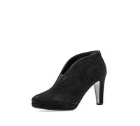 Gabor Damen Plateaustiefeletten, Frauen Stiefeletten,uebergangsstiefel,plateauabsatz,flach,Boots,Stiefel,Bootee,Booties,schwarz,39 EU / 6 UK