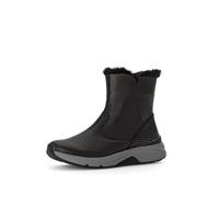Gabor Damen Plateaustiefeletten, Frauen Stiefeletten,Warmfutter,uebergangsstiefel,plateauabsatz,warm,gefüttert,schwarz (Webl.),38.5 EU / 5.5 UK