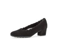 Gabor Damen Pumps, Frauen Klassische Pumps,Mehrweite, Court-Shoe Business sommerschuh modisch sportlich bequem weiblich,schwarz,41 EU / 7.5 UK