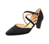 Gabor Spangenpumps mit komfortablem Stretcheinsatz Damen Blau Größe 40 EU