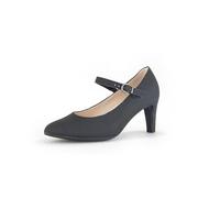 Gabor Damen Riemchen Pumps, Frauen Absatzschuhe,Ausgehschuhe,Abendschuhe,Court Shoes,stöckelschuhe,Spangenpumps,Mary-Jane,schwarz,41 EU / 7.5 UK