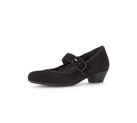 Gabor Spangenpumps Malta Damen schwarz Samt H-Weite 66.139.47 Größe 40.5