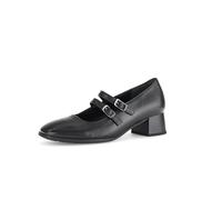 Gabor Damen Riemchen Pumps, Frauen Absatzschuhe,Best Fitting,Abendschuhe,Court Shoes,stöckelschuhe,Spangenpumps,schwarz (Uni),38.5 EU / 5.5 UK