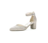 Gabor Damen Riemchen Pumps, Frauen Absatzschuhe,high Heels,Heels,hochhackige Schuhe,stoeckelschuhe,Ausgehschuhe,Abendschuhe,Visone,40 EU / 6.5 UK