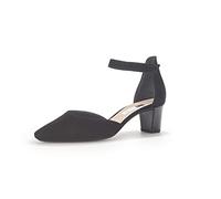 Gabor Damen Riemchen Pumps, Frauen Absatzschuhe,high Heels,Heels,hochhackige Schuhe,stoeckelschuhe,Ausgehschuhe,schwarz,37.5 EU / 4.5 UK