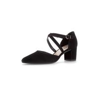 Gabor Damen Riemchen Pumps, Frauen Absatzschuhe,stöckelschuhe,Spangenpumps,Mary-Jane,bequem,geschlossen,high Heels,Heels,schwarz,42 EU / 8 UK