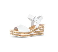 Gabor 84.651.21 weiß - Riemchen Sandale für Damen - Größe 37.5