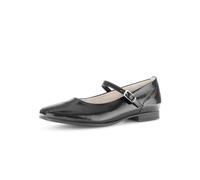 Gabor Damen Riemchenballerinas, Frauen Flats,Best Fitting,Abendschuhe,Slip-ons,spangenballerinas,Mary-Jane,Ballerinen,schwarz,40 EU / 6.5 UK