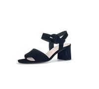 Gabor 41.710.17 schwarz - Riemchen Sandale für Damen - Größe 40