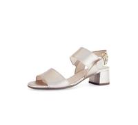 Gabor Damen Riemchensandalen, Frauen Sandalen,absatz,sommerschuhe,freizeitschuhe,offene schuhe,strandschuhe,puder (bezogen),40 EU / 6.5 UK