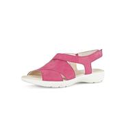 Gabor Damen Riemchensandalen, Frauen Sandalen,Best Fitting,Sommersandalen,bequem,flach,Sommerschuhe,Freizeitschuhe,pink,40.5 EU / 7 UK