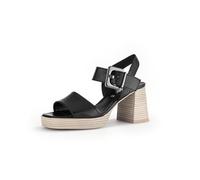 Gabor Fashion Plateau Sandalette schwarz Nappa 44.780.27 - Größe 38