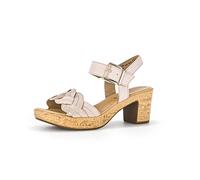 Plateau Sandalen rouge kombi