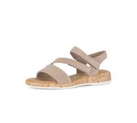 Gabor Damen Riemchensandalen, Frauen Sandalen,chic,Trend-bewusst,praktisch,Schmerz-lindernd,Schmerz-mindernd,Arbeit,Sand (S.Kork),35.5 EU / 3 UK