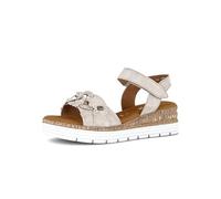 Gabor Damen Riemchensandalen, Frauen Sandalen,daempfung,Best-Fitting,gesund,elastisch,gepolstert,polsterung,feminin,pink,Gold,Oak,38.5 EU / 5.5 UK