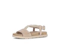 Gabor Damen Riemchensandalen, Frauen Sandalen,extra,fersen-Riemen,gefuettert,gesundheits-Schuhe,komfortable,Kunst-Stoff,leger,Sand,36 EU / 3.5 UK