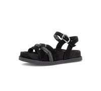Gabor Damen Riemchensandalen, Frauen Sandalen,fersen-Riemen,gefuettert,gesundheits-Schuhe,komfortable,Kunst-Stoff,laessig,schwarz,37 EU / 4 UK