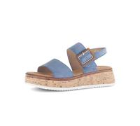 Gabor Sandaletten Heaven (LDS/S.Kork) Klassisch Blau Größe 38,5 (5,5 UK)