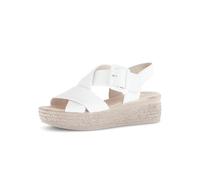 Gabor Damen Riemchensandalen, Frauen Sandalen,Freizeitschuhe,offene Schuhe,Sandaletten,Sommersandalen,bequem,flach,Latte,35.5 EU / 3 UK