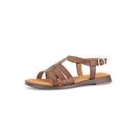Gabor Sandale braun cognac Nappa unendlich 85.500.28 - Größe 38.5