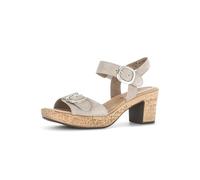Gabor 84.764.12 grau - Sandalette für Damen - Größe 38.5