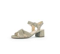 Gabor Damen Riemchensandalen, Frauen Sandalen,Leichte Mehrweite (G),Sandaletten,Sommersandalen,Absatz,Sommerschuhe,Schilf (LDS),38 EU / 5 UK