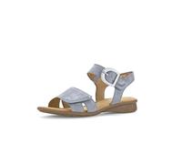 Gabor Damen Riemchensandalen, Frauen Sandalen,Leichte Mehrweite (G),Strandschuhe,Sandaletten,Sommersandalen,bequem,Heaven/Azur,36 EU / 3.5 UK