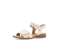 Gabor Damen Riemchensandalen, Frauen Sandalen,Leichte Mehrweite (G),Strandschuhe,Sandaletten,Sommersandalen,bequem,Oak/Puder,36 EU / 3.5 UK