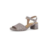 Gabor Damen Riemchensandalen, Frauen Sandalen,Merlot,Sport-Dynamic,g-Weite,glatt-Leder,antikrosa,silbrt,Casual,Fashion,Effekt,Oak,41 EU / 7.5 UK