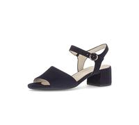 Gabor Damen Riemchensandalen, Frauen Sandalen,Nappa-Leder,Off-White,Oliv,offen,Ultra-Light,Visone,Amazon,bequem-e,breite,Dark-Blue,40 EU / 6.5 UK