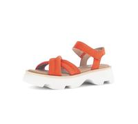 Gabor Damen Riemchensandalen, Frauen Sandalen,offene Schuhe,Strandschuhe,Sandaletten,Sommersandalen,Absatz,Sommerschuhe,Pumpkin,40 EU / 6.5 UK