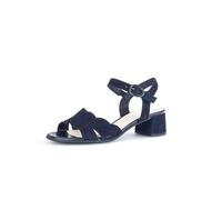Gabor Damen Riemchensandalen, Frauen Sandalen,offene Schuhe,Strandschuhe,Sandaletten,Sommersandalen,Absatz,Sommerschuhe,Atlantik,36 EU / 3.5 UK